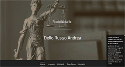 Desktop Screenshot of notaiodellorusso.com