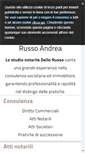 Mobile Screenshot of notaiodellorusso.com